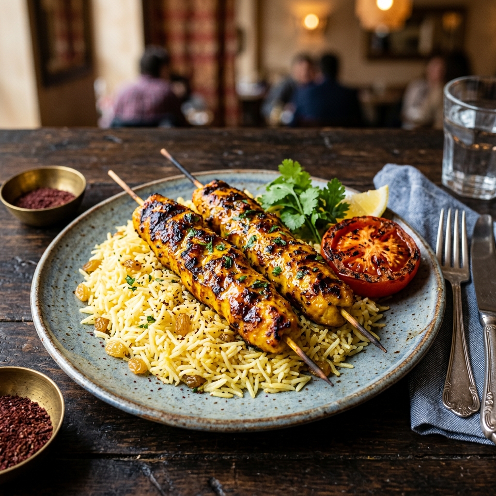Ground Chicken Kabob