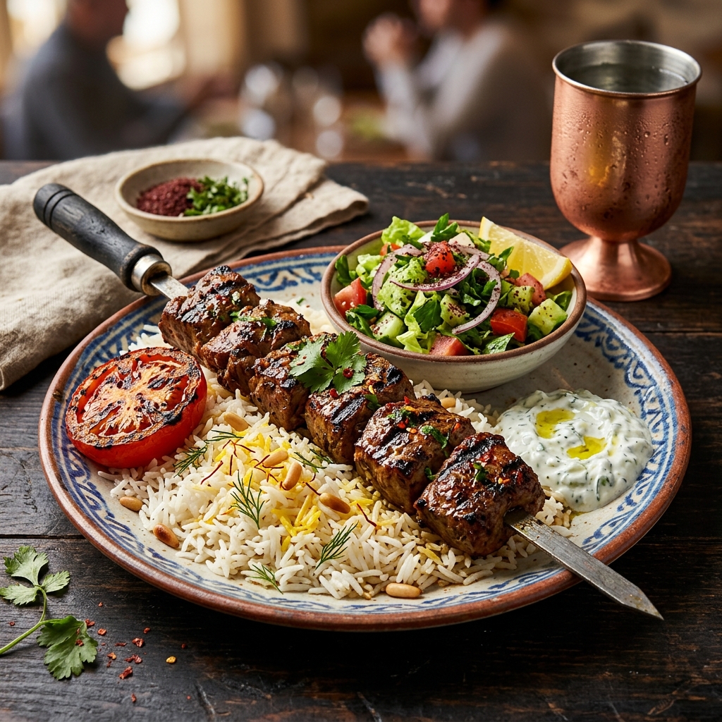 Lamb Tikka Kabob