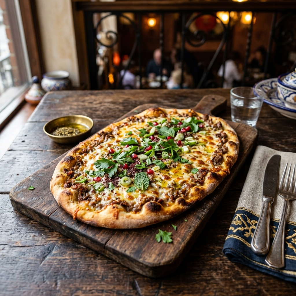 Meat and Cheese Pizza