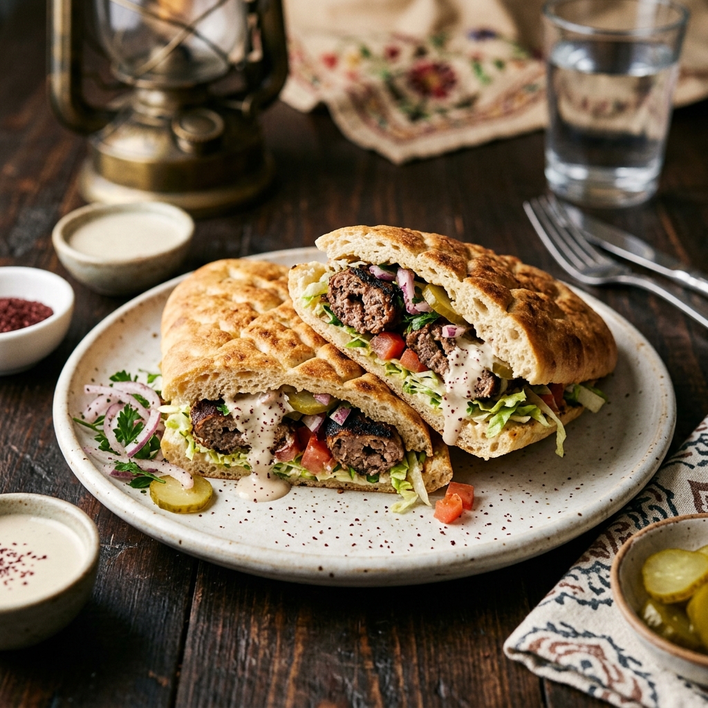 Samoon Kabob Wrap